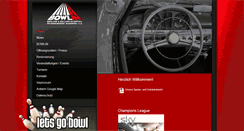 Desktop Screenshot of bowlin.de